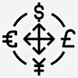 货币波动汇率货币图标 页面网页 平面电商 创意素材