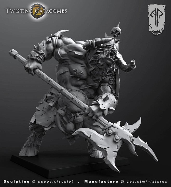 Minotaur Halberdier,...
