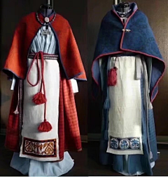 AkaGhost采集到服装中式