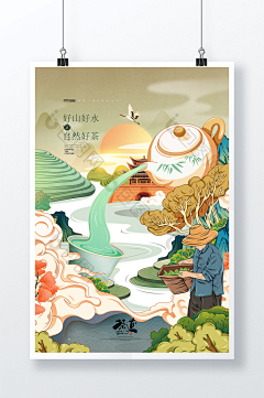星雨幽兰iESV采集到国潮插画元素
