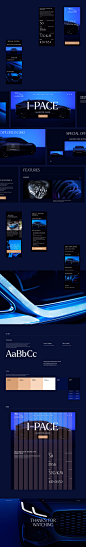 car design e-commerce Behance UI/UX Figma wordpress landing page ux