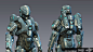 Halo 4 GUNGNIR Low Poly