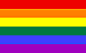 rainbow flag 彩虹旗－－同性恋者渴望多元、包容的符号
