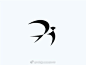 #LOGO设计# 鸟元素不同LOGO设计图形表达参考 ​​​​
