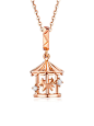 女式LUKFOOK JEWELLERY 六福珠宝中国颈饰_国内市场-首饰设计网_流行饰界 _急急如率令-B15579125B- -P2365372835P- _T2019410  _（商业款）轻奢&日韩小清新采下来_T2019410 
