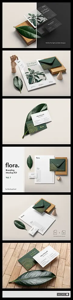 高端绿色环保品牌VI样机 (2)