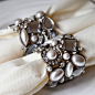 Jewelled Napkin Ring: 