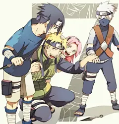 当我们都还小的时候 @NARUTO疾风伝-漩涡鸣人 @NARUTO疾风伝-春野樱 @NARUTO疾风伝-宇智波佐助 @NARUTO疾风伝-自来也 @NARUTO疾风伝-旗木卡卡西 @NARUTO疾风伝-波风水门 @NARUTO疾风伝-漩涡玖辛奈