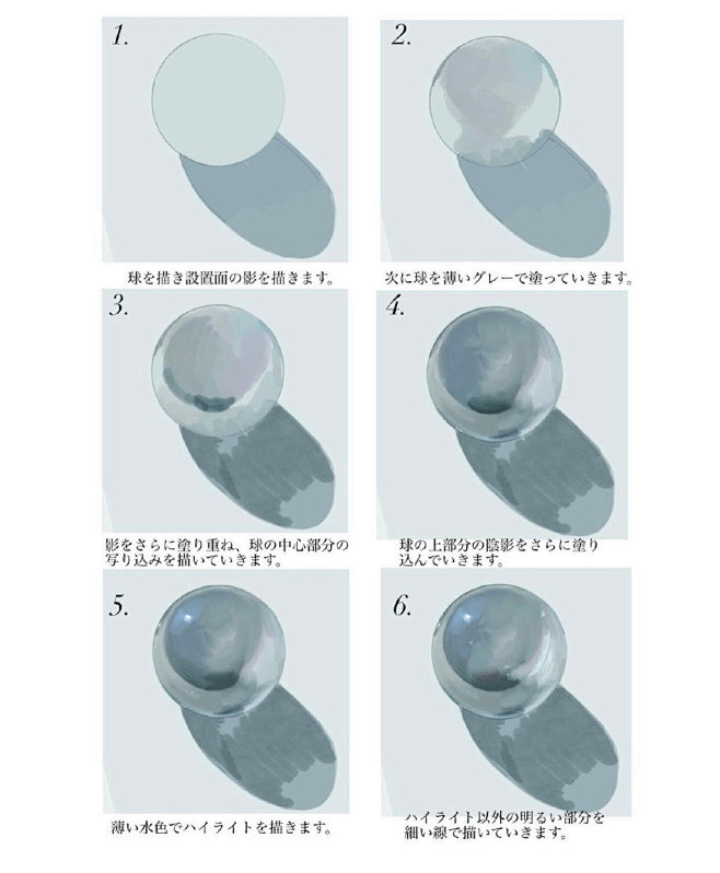 图案/纹理/材质 透明材质的画法 Yas...