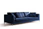 Sofa: RAY - Collection: B&B Italia - Design: Antonio Citterio