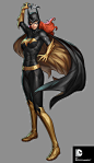DC Comics Cover Girls - Batgirl by Artgerm on deviantART