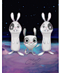 Conejo en la Luna on Character Design Served