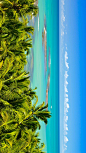 特兰科苏附近的镜面海滩，巴西巴伊亚州 (© dri5821/Moment Open/Getty Images)
镜面海滩通常被称为巴西最美丽的海滩之一，位于巴伊亚州南部海岸的特兰科苏附近，旺季的时候，海滩经常被游客挤满。大海看起来像一面反射着海洋生物的镜子，加上白色的沙子，还有椰子树的形状让海滩看起来像一张美丽的明信片。
