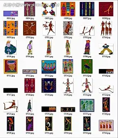 插画—跳街舞的人划船的人合辑奔跑的人|插画|划船的人|卡通人物|卡通人物图片|漫画人物|人物素材|人物图片|矢量人物|跳街舞的人