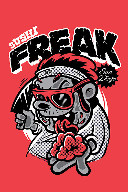 Sushi Freak by think...