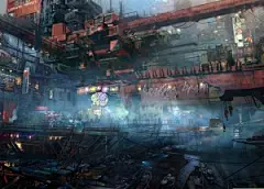 REMEMBER ME-巴黎2084-超级科幻场景手绘设定 [57P] 1/2