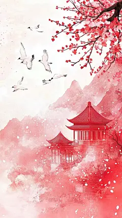 立冬节日节气海报背景霜降通用背景大雪 (31)