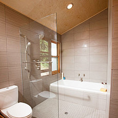 关于卫浴间的瓷砖铺设构想,装修图片
