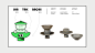 2d character branding  Character Character design  family museum artifact ILLUSTRATION  relics