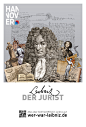 WER WAR LEIBNIZ? 莱布尼茨海报设计#设计秀#