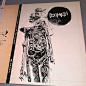 Ashley Wood on instagram "Knocking up a cover for the sdcc idw book Doomed! Which collects all my Doomed magazine comic work and illustrations at the original 8.5 X11 size housed in a HC #ashleywood #ashleywoodart #idwpublishing #doomed" 敲定SDCC的