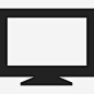 白色显示器屏幕工具用具现代屏幕图标_88ICON https://88icon.com 白色显示器屏幕 工具用具 现代屏幕
