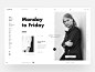 Lookbook black and white clean layout by tranmautritam