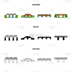 图标,砖,现代,建筑业,海岸线,行人,河流,建造物,设计,联系