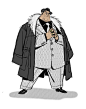 Yama…. in Big Hero 6 in early development, he was a yakuza, former pro wrestler.