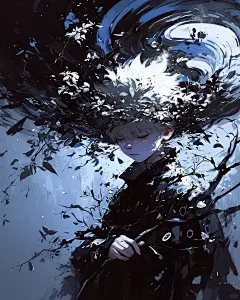 水墨98风|奇伢|全职猎人|混沌版 - 小红书