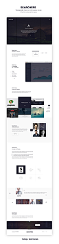 Searching agency UI / UX & Web  : Themepanda: Agency Landing page design. Hi Guys this is a demo project for a agency. i think you will like my designing idea