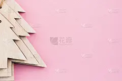 圣诞节和元旦的节日装饰。平的。