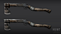 HUNT: Showdown - Axe-shotgun & Silencer concepts, Ivan Tantsiura : Axe-Shotgun and Pistol silencer concepts
Concept Lead - Artem Shumnik
Creative director - Magnus Labrant