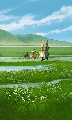 穿过夏天的草原 @饼饼大战贰狗叽的微博 - 微博