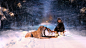 children dogs winter wallpaper (#2606388) / Wallbase.cc