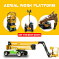 500kg 3-16m Aerial Working Platform Equipment 300kg Jlg Folding Arm Small Car Access Hydraulic Electric Mobile Boom Scissor Lift Price with CE
