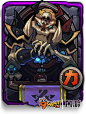 《刀塔英雄》力量型卡牌骷髅王（紫），http://dtyx.9game.cn/