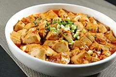 高清美食菜品菜谱麻婆豆腐JPG图片素材