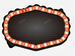 酒吧闪耀彩色霓虹灯边框ai矢量图 免抠png 设计图片 免费下载 页面网页 平面电商 创意素材