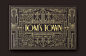 Tom's Town Branding : Tom’s Town Distilling Co. is downtown Kansas City’s first legal distillery since Prohibition. Drawing inspiration from the country’s most polarizing and corrupt political boss, Tom Pendergast, Tom’s Town brings to life the glamorous 