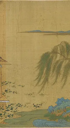 冷谦 蓬莱仙弈图卷【冷谦，元末明代著名医学家和养生学家。生卒年不详，武陵人。】 (5)