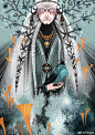 拉脱维亚插画师Diana Renzhina作品欣赏