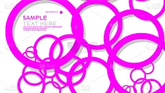 圆形,粉色,彩色图片,背景聚焦,简单,深的,华丽的,商务,行动,流动