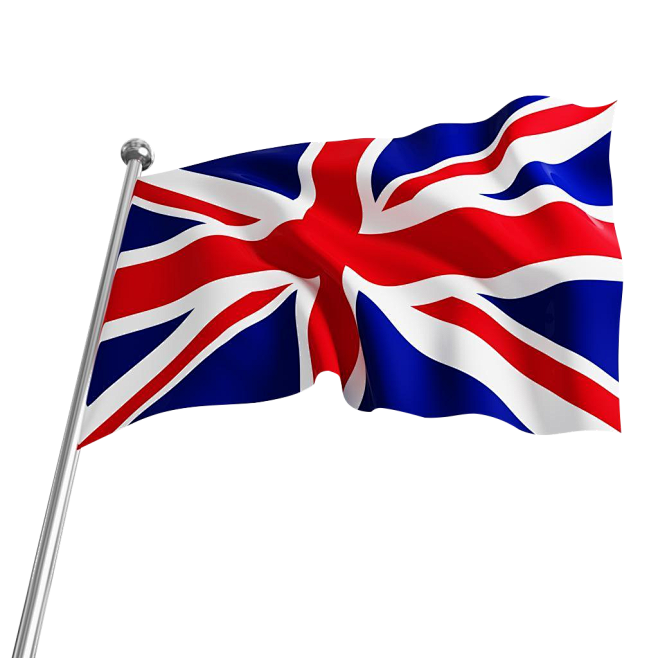 英国国旗带旗杆