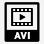 avi文件视频开始图标_88ICON https://88icon.com avi文件 视频 开始 播放 电影 扩展名 文档 观看 文件格式1