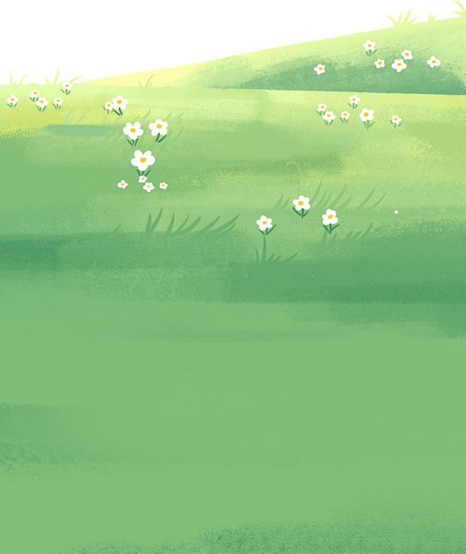 草地插画