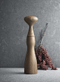 Georg Jensen Alfredo Tall Pepper Grinder 艾爾菲雷多 橡木 胡椒研磨罐