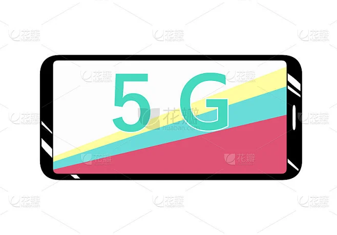 智能手机5G横屏