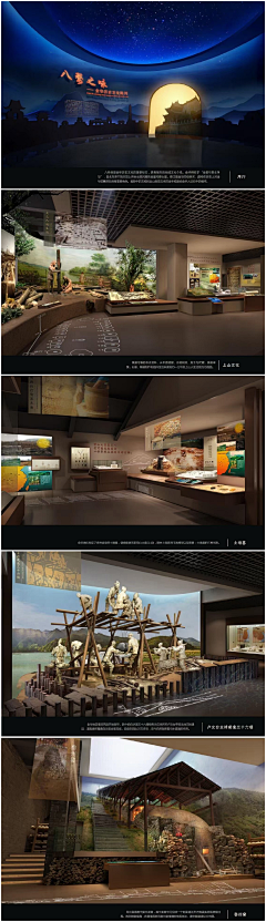 序厅/尾厅-花瓣网|陪你做生活的设计师 | 现代 博物馆 序厅3D模型