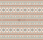 针织印度地毯佩斯利装饰无缝图案。民族曼荼罗打印